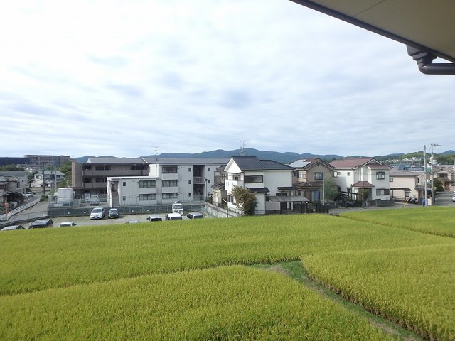 反転した間取りの写真です