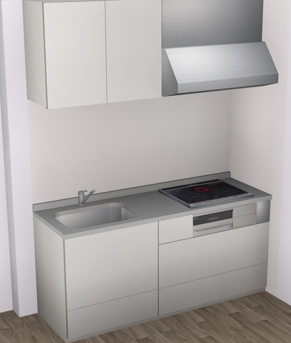 扉カラーはミディアムブラウン