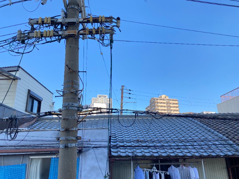 2階のバルコニーからの写真です。