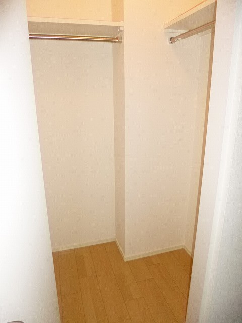 ウォークインクローゼット。