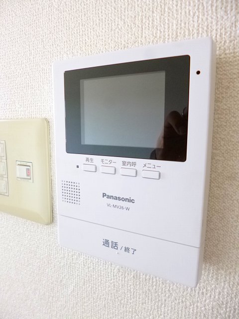 モニター付きインターフォン♪