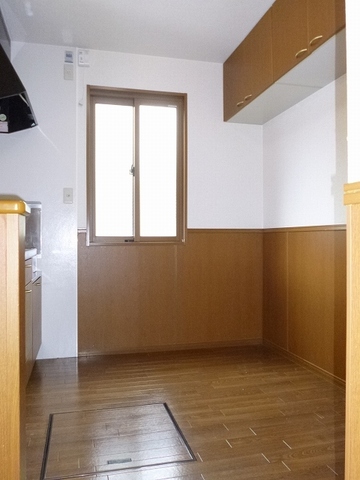 ゆったりリキッチンスペース。