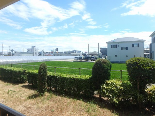 景色は1階の景色です。